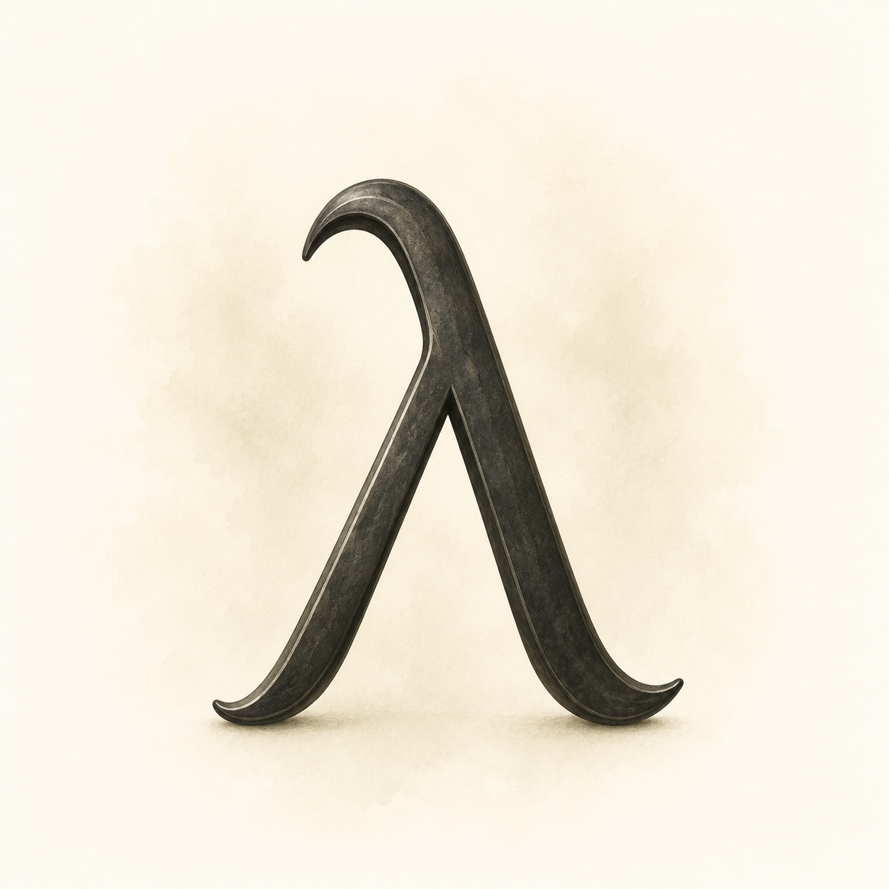 Lambda symbol illustration